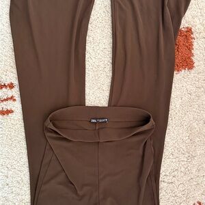 Zara Chocolate Brown Pants